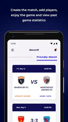 Soccerji - Fastest Growing Foo android App screenshot 0