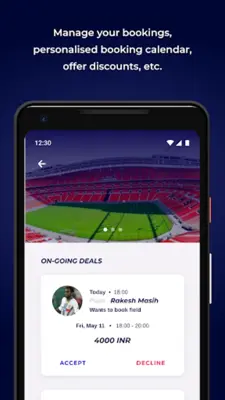 Soccerji - Fastest Growing Foo android App screenshot 1